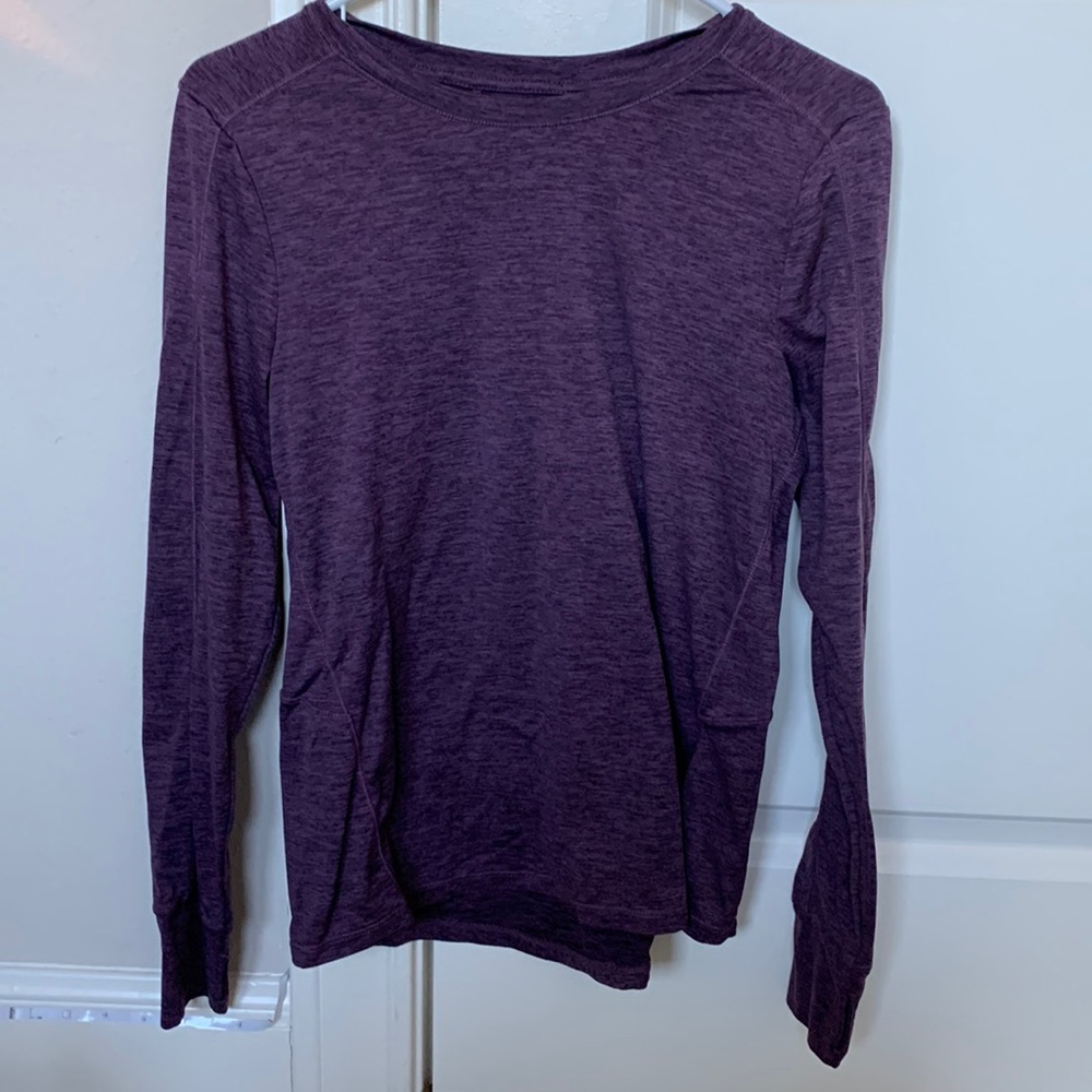 athletic long sleeve top
